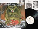 FLOTSAM AND JETSAM -Doomsday for Deceiver LP 1986 ..agent steel hexx mortal sin