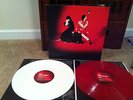 THE WHITE STRIPES ELEPHANT RED AND WHITE COLORED VINYL LP ORIG. US 2003 V2 NM