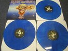 IRON MAIDEN LONDON BLAZE X 3  LPS BLUE WAX 100 MADE   SLAYER MEAGADEATH CLASH
