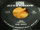 Hear Rare Mod Jazz Dancer 45: Mark Murphy on Riverside Love & Come and Get Me