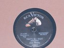 elvis presley 78 rpm that's all right rca victor sun recordings