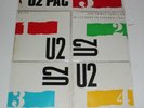 U2 PAC 3    U2   IRELAND  4 x 45 rpms  CBS RECORDS  M VINYLS   M PIC SLEEVES