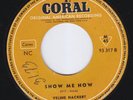 VELINE HACKERT Show Me How / Billy Boy ROCKABILLY SCORCHER rare Germany 45 HEAR