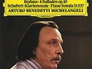 Brahms Schubert | Michelangeli RARE Original Deutsche Grammophon LP (Brand New)