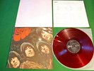Beatles Rubber Soul Red Wax Vinyl LP JAPAN Press OBI OP-7450
