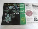 Supraphon Stereo LP Ida Haendel Violin Compositions NEAR MINT Holecek (piano)