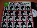 BEATLES : Yeah Yeah Yeah - A Hard Day's Night LP '64 D white gold Odeon SMO