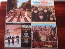 The Beatles. 4 VG+ LP lot. Early. Sgt. Pepper's. Something New. Abbey Road