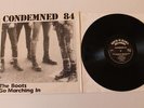 Condemned 84 Boot Go Marching In 1st Press Rock o Rama LP