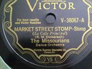The Missourians 78rpm Market Street Stomp/ Missouri Moan VICTOR 38067