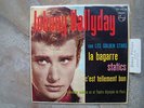 RARETÉ EP JOHNNY HALLYDAY PRESSAGE ESPAGNOL AVEC LES GOLDEN STARS- LA BAGARRE -