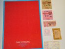 DIRE STRAITS Knopfler MAKING MOVIES TOURBOOK + 6 TICKETS