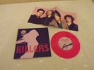 THE KILLERS - Mr BRIGHTSIDE 7in SINGLE RED WITH POSTER