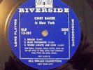Chet baker in New York on Riverside