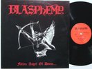BLASPHEMY - FALLEN ANGEL OF DOOM LP ,ORIGINAL WILD RAGS RECORDS 1990
