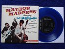 THE METEORS - METEOR MADNESS EP  Rare Ace Records Blue Vinyl  Psycho,Oi,KBD