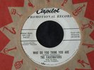 THE FASCINATORS Who Do You Think You Are RARE DOO WOP 45 Promo Capitol EX