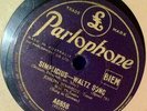 JOSEPH SCHMIDT Simplicus -Waltz Song/Today Is The Happiest Day Parlophone 78 rpm