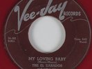Doo Wop 45 EL DARADOS My Loving Baby VEE-JAY HEAR red wax