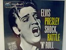 Rare Elvis LP with Booklet - Shock, Rattle 'N' Roll - Pink & Black - Import - M-
