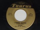 1963 Doo Wop 45 DONNIE & THE DEL CHORDS I Found Heaven / Be with You  TAURUS 363