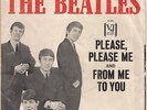 Rare BEATLES VEE JAY 581 PICTURE SLEEVE - PLEASE PLEASE ME 