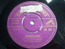 ELVIS PRESLEY Heartbreak Hotel 7” UK 1956 HMV purple/gold 7M 385