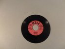 LOUIS ARMSTRONG  SPOOKS / TREES   45 RPM  DECCA 29352  PINK PROMO GORDON JENKINS