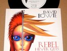 DAVID BOWIE Rebel Never Gets Old 7 Black Vinyl 45 Rare 2004 UK Holy Vinyl ISO