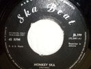 DERRICK HARRIOTT – MONKEY SKA / B/W DERRICK - SKA 7”