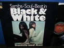 DANIELA UND ANN Soul Beat in Black & White rare german OG private LP ORANGE