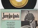 ROCKABILLY-SUN EP 108-JERRY LEE LEWIS-W/ COVER-DON'T BE CRUEL/GOODNIGHT IRENE+2