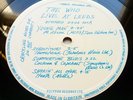 THE WHO Live At Leeds 1972 UK TRACK *COMPLETE* MINT