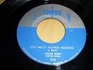 CHUCK BERRY: TOO MUCH MONKEY BUSINESS / BROWN EYED HANDSOME MAN 1956 CHESS VG++