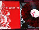 THE SUICIDE FILE 'Some Mistakes...' LP Black/Red splatter EURO PRESS american ni