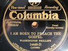 Washington Phillips-I Am Born To Preach The Gospel/Train Your Child-Listen