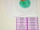 New 70's Disco 45 RPM Jukebox Record Set With Printed Title Strip Cards
