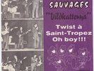 LES CHATS SAUVAGES Twist A Saint Tropez ROCKABILLY french tittyshaker DENMARK 45