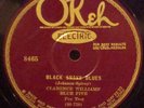 RARE CLARENCE WILLIAMS BLUE FIVE Black Snake Blues OKEH ELECTRIC 78-8465