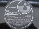 Scorpions WORLD WIDE LIVE UK LP 1ST LABEL ERROR UNPLAYED AND 100% MINT