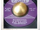 Stan Robinson Rhinoceros R&B ROCKER ROCKABILLY SOUL POPCORN HEAR 45