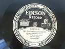 RARE Edison Diamond Disc 52550 Paper label -Golden Gate Orchestra - Cradle