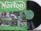 Norton Present TT Highlights in Sound Sound Stories Motorbike Racing LP record