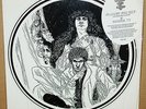 PSYCHIC TV allegory and self LP 1988 noise KBD blue vinyl #147 THROBBING GRISTLE
