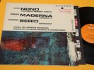 LUIGI NONO BRUNO MADERNA LUCIANO BERIO 1°ST ORIG  AVANTGARDE EXPERIMENTAL