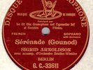 Sigrid ARNOLDSON - Serenade (Gounod)