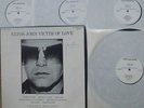 ELTON JOHN VICTIM OF LOVE HAND SIGNED PROMO BOX 4x12