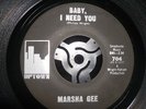 RARE NORTHERN SOUL.. MARSHA GEE 