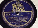 LINA PAGLIUGHI / IRIS ADAMI CORRADETTI FRANCESCA DA RIMINI / RIGOLETTO 78rpm 10
