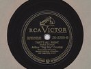 ARTHUR BIG BOY CRUDUP ON RCA VICTOR 20-2205 - THAT'S ALL RIGHT - ELVIS